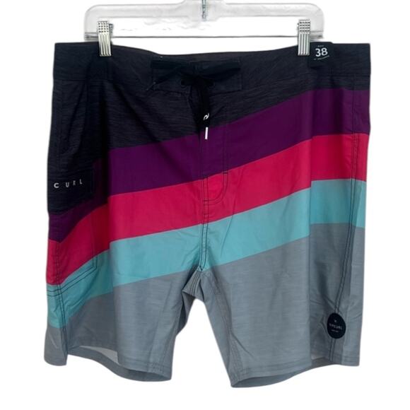 *NWOT Men's Rip Curl Boardshorts 18" Length - Waist 38 - Picture 1 of 8